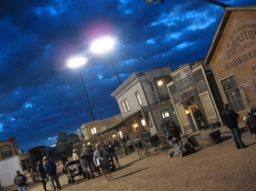 Set pic from "Cowboys & Aliens"