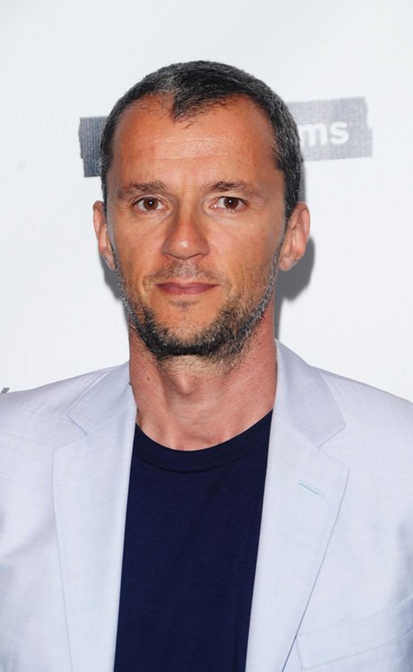 Producer John Battsek at the New York premiere of "The Tillman Story."