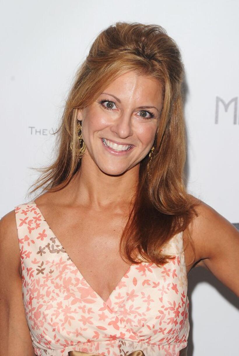 Bonnie Bernstein at the New York premiere of "The Tillman Story."