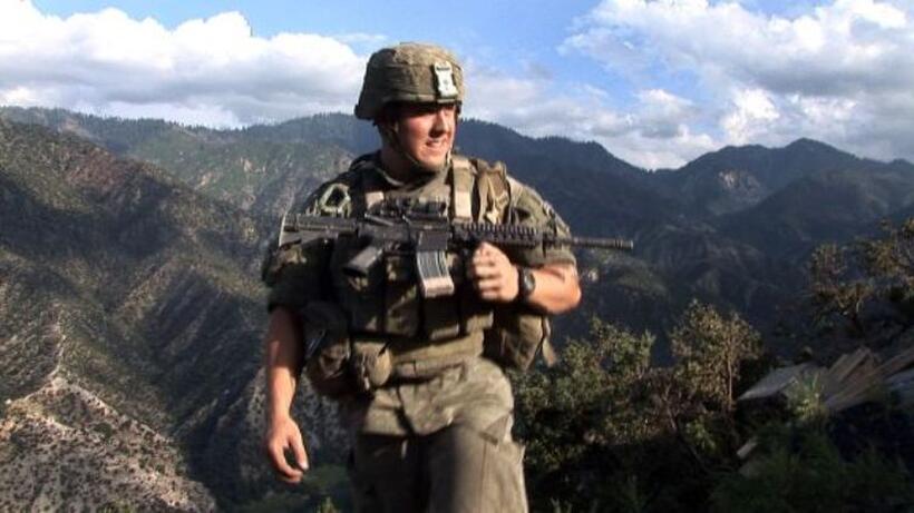 Kyle Steiner in "Restrepo."