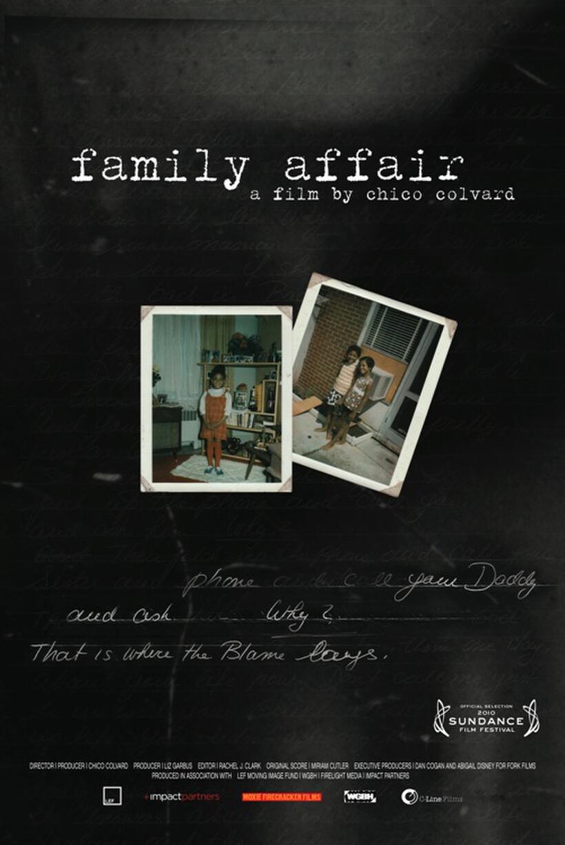 Poster art for "Family Affair."