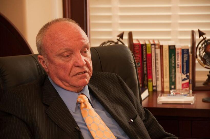 Utah State Senator Chris Buttars in "8: The Mormon Proposition."