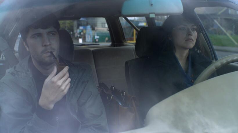 Cris Lankenau as Doug and Trieste Kelly Dunn as Gail in "Cold Weather."