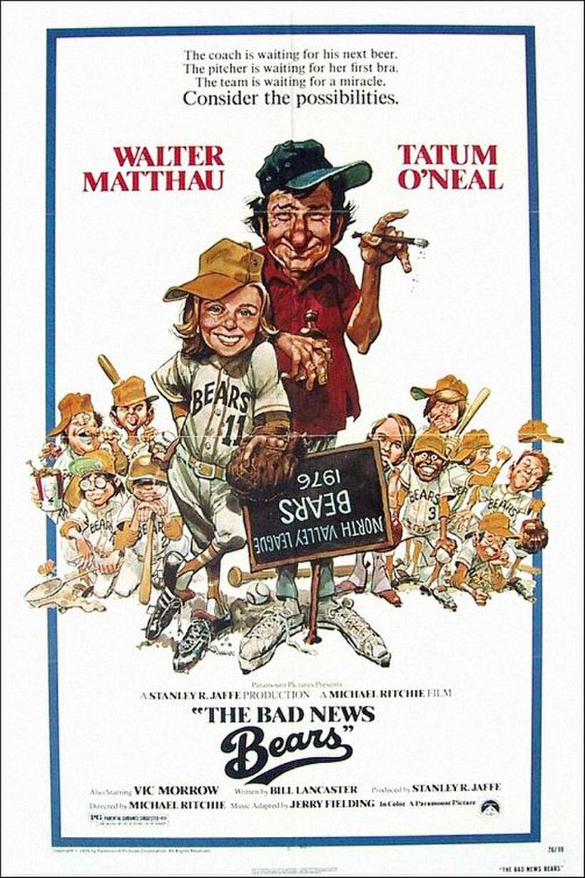 Poster art for "The Bad News Bears."