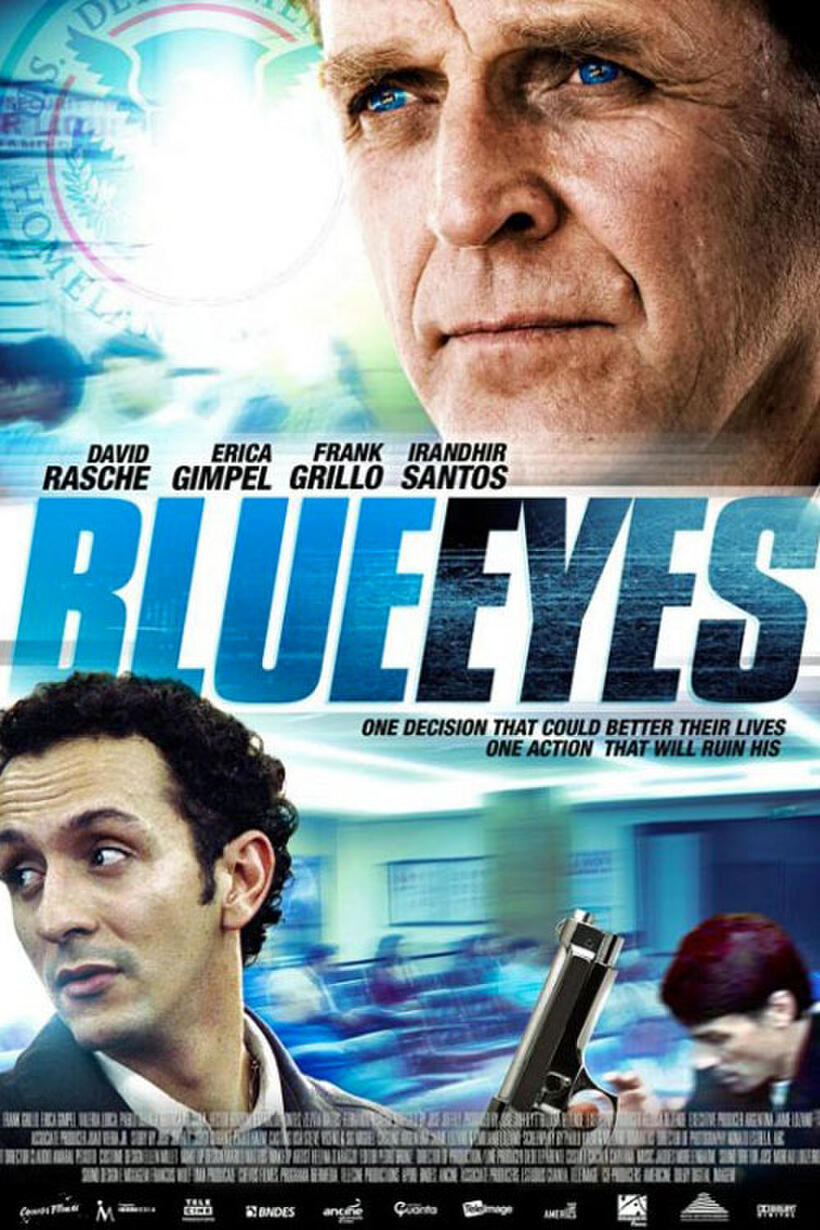 Poster art for "Blue Eyes."