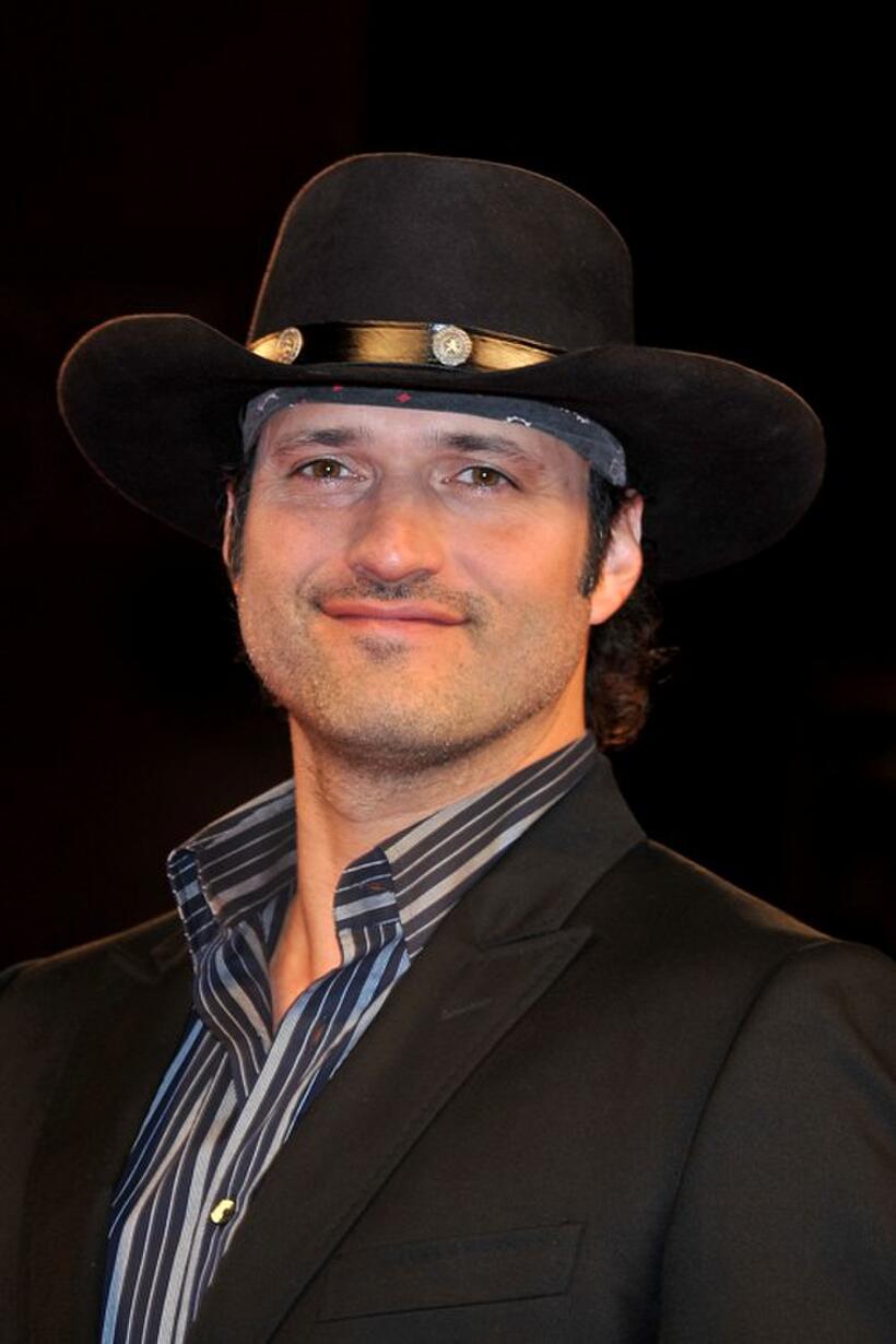 Director Robert Rodriguez at the Italy premiere of "Machete."