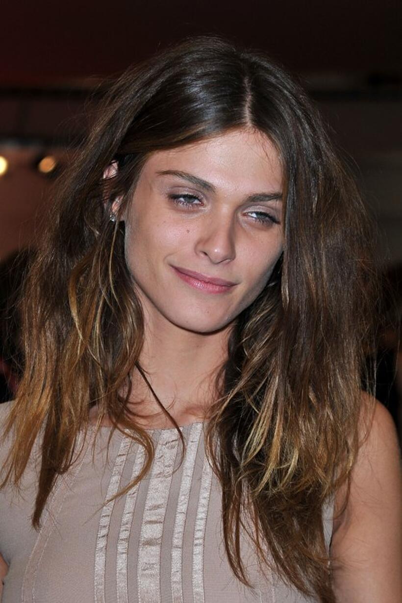 Elisa Sednaoui at the Italy premiere of "Machete."