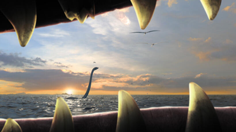 A scene from "Sea Rex: Journey to a Prehistoric World."