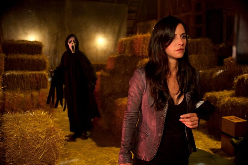 Courtney Cox in "Scream 4."