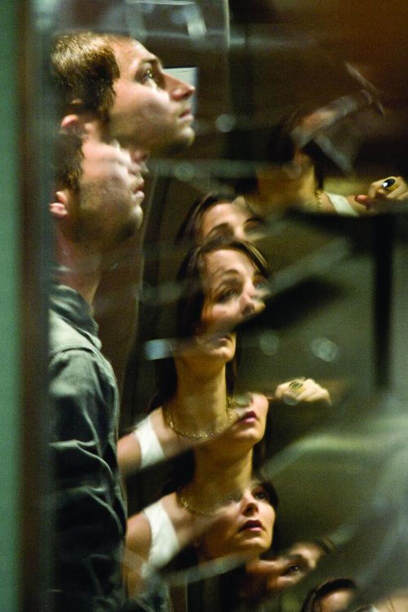 Logan Marshall-Green and Bojana Novakovic in "Devil."