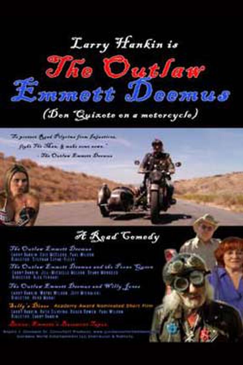 Poster art for "The Outlaw Emmett Deemus."