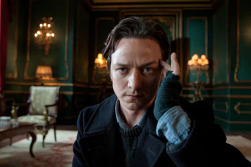 James McAvoy as Charles Xavier in "X-Men: First Class"