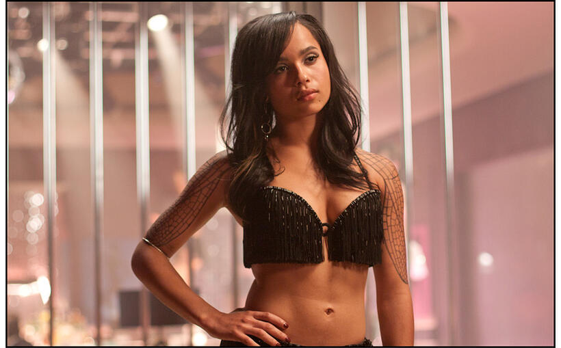 Zoe Kravitz as Angel Salvadore in "X-Men: First Class."