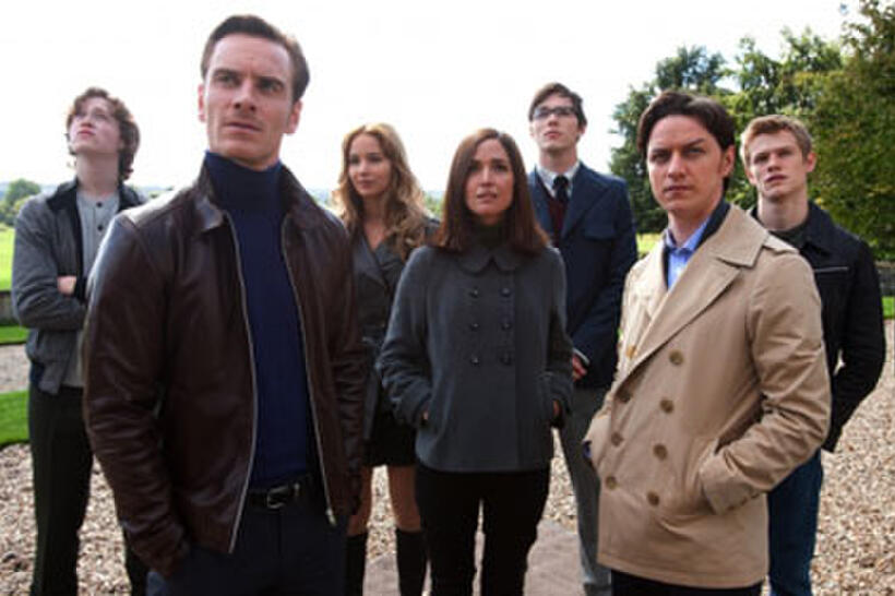 The cast of "X-Men: First Class"