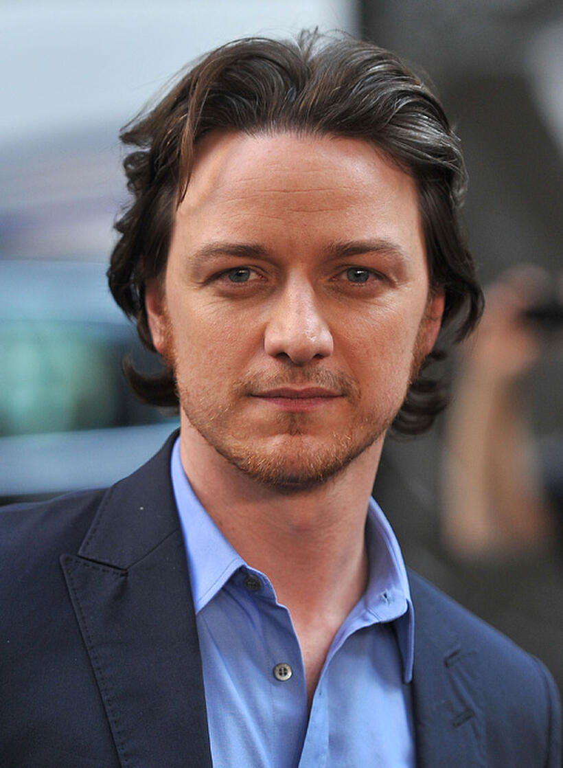 James McAvoy at the New York premiere of "X-Men: First Class."