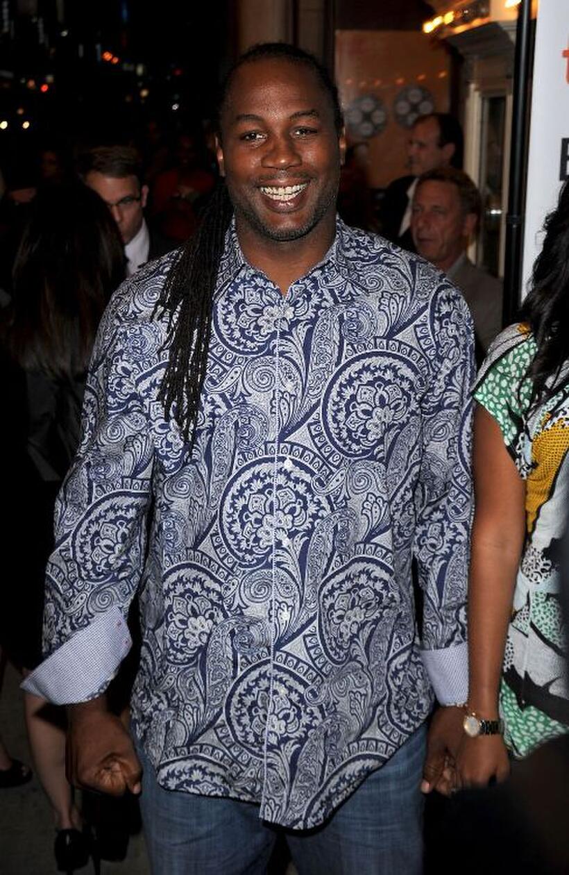 Lennox Lewis at the Canada premiere of "Hereafter (2010)."