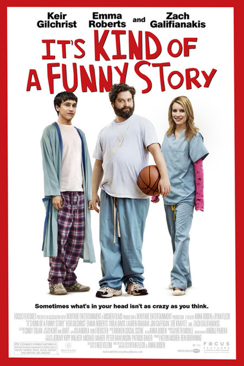 Poster art for "It's Kind of a Funny Story"