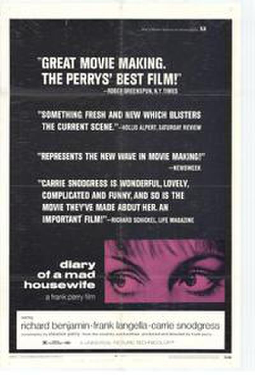 Poster for "Diary of a Mad Housewife."