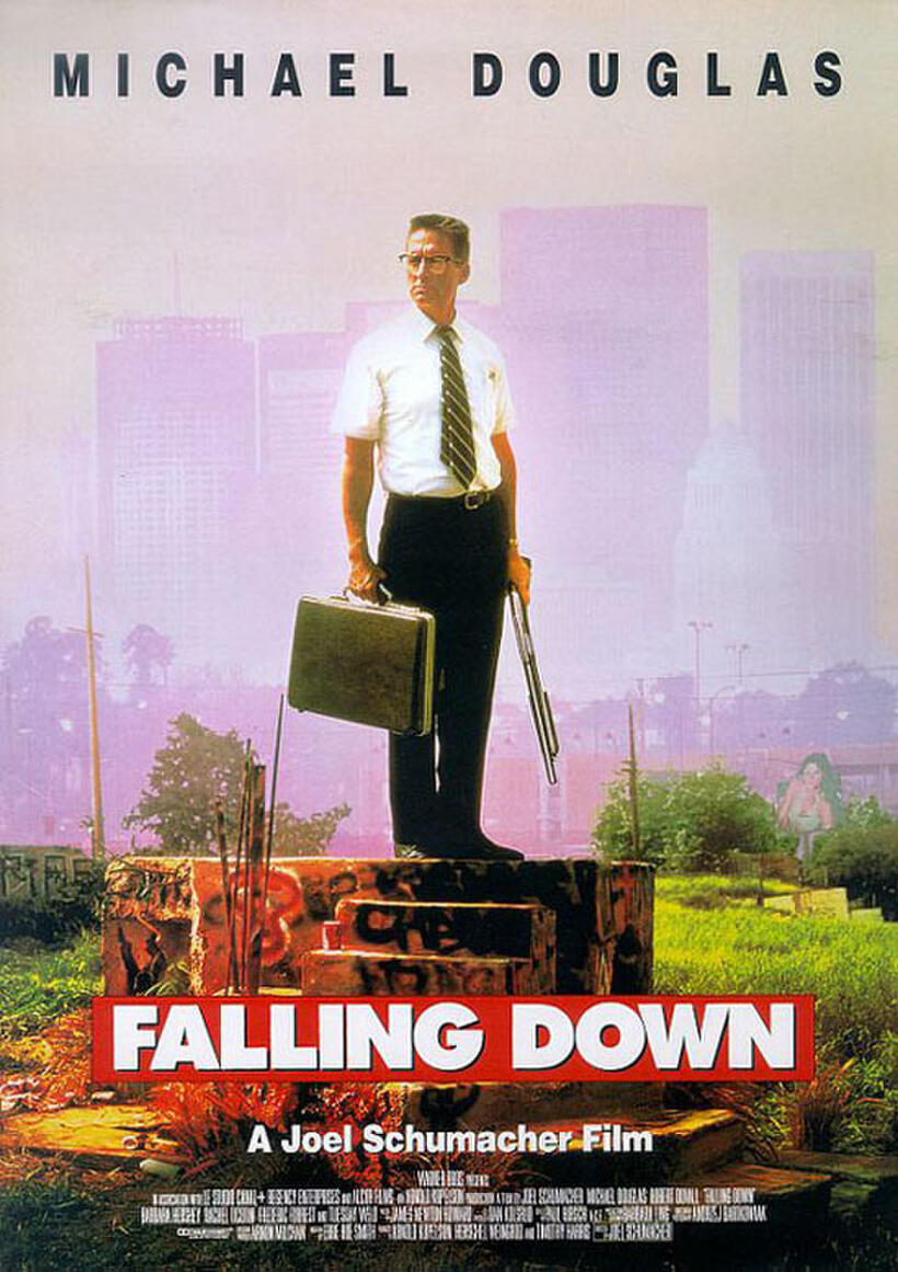 Poster art for "Falling Down."