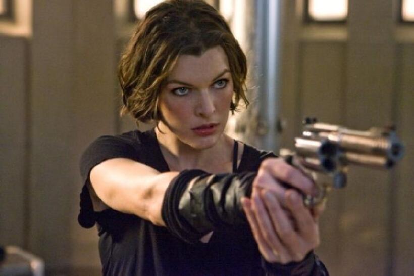 Milla Jovovich in "Resident Evil: Afterlife."