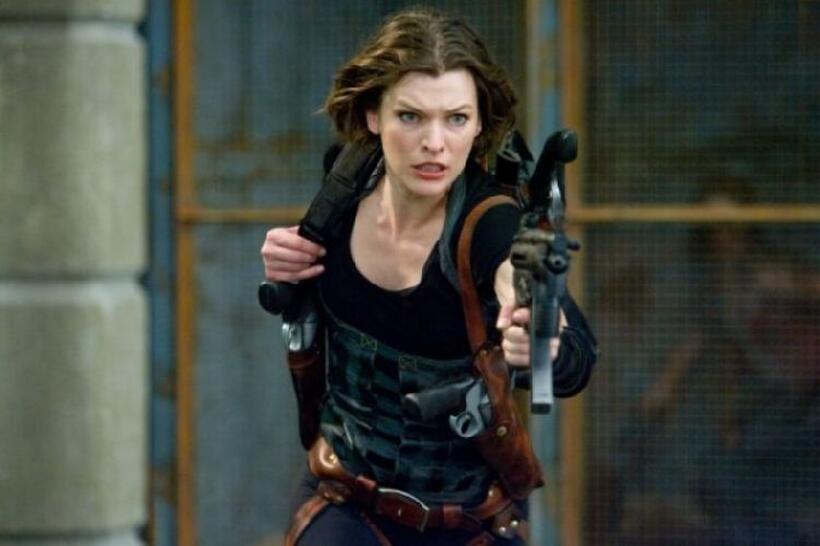 Milla Jovovich as Alice in "Resident Evil: Afterlife."