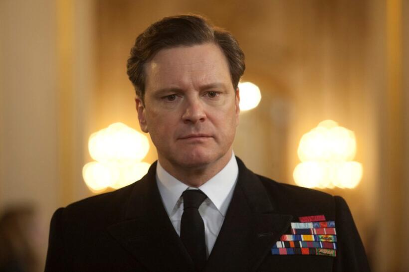 Colin Firth in "The King's Speech."