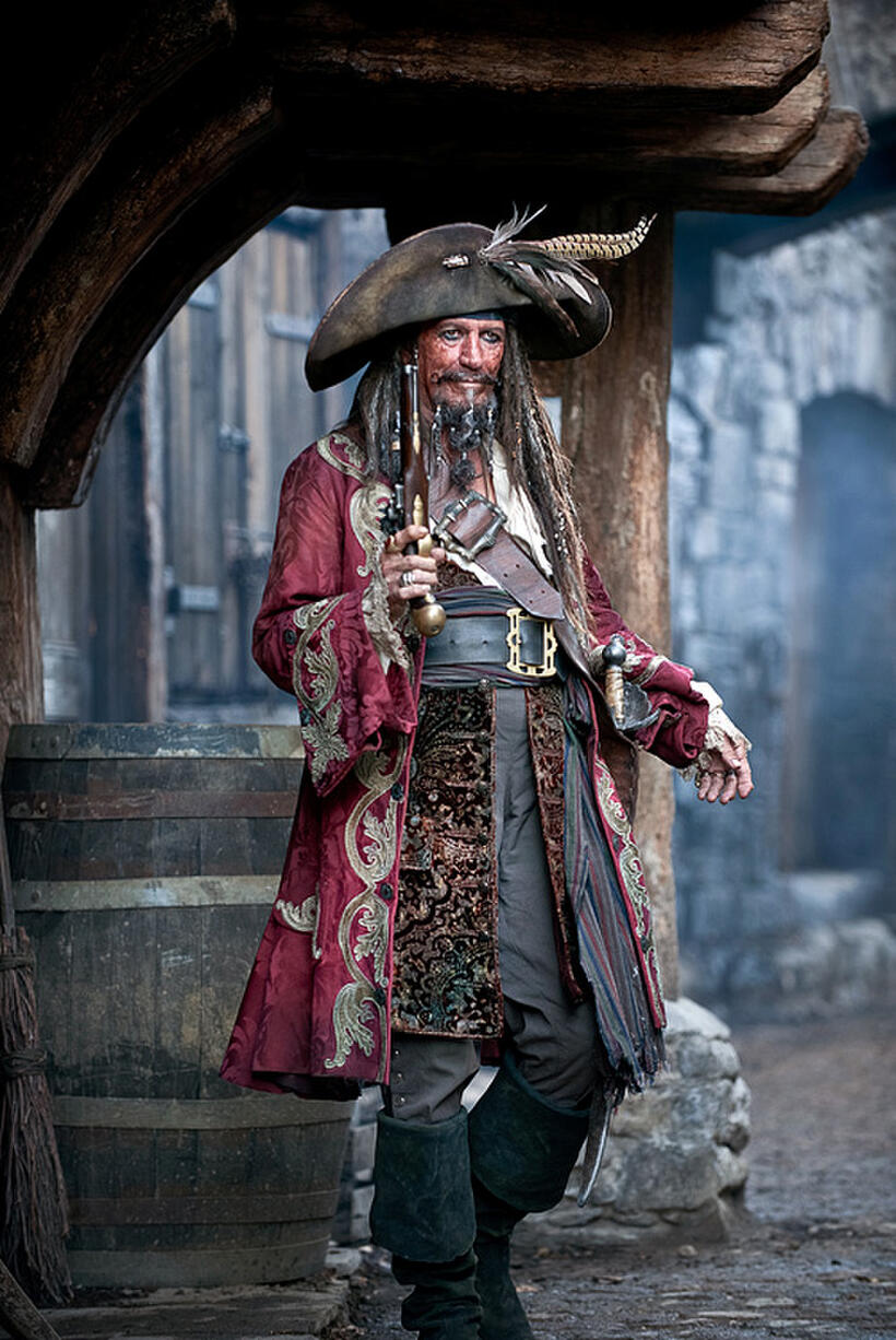 Keith Richards as Captain Teague in "Pirates Of The Caribbean: On Stranger Tides."
