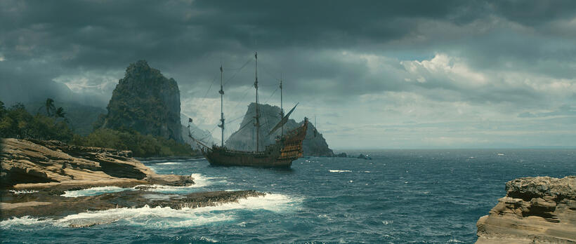 A scene from "Pirates Of The Caribbean: On Stranger Tides."