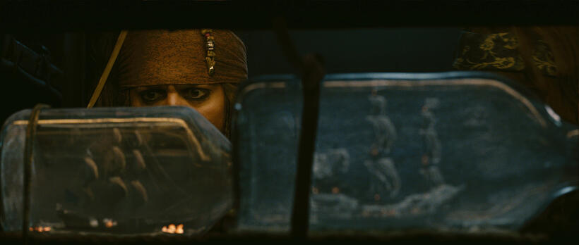 Johnny Depp as Captain Jack Sparrow in "Pirates Of The Caribbean: On Stranger Tides."