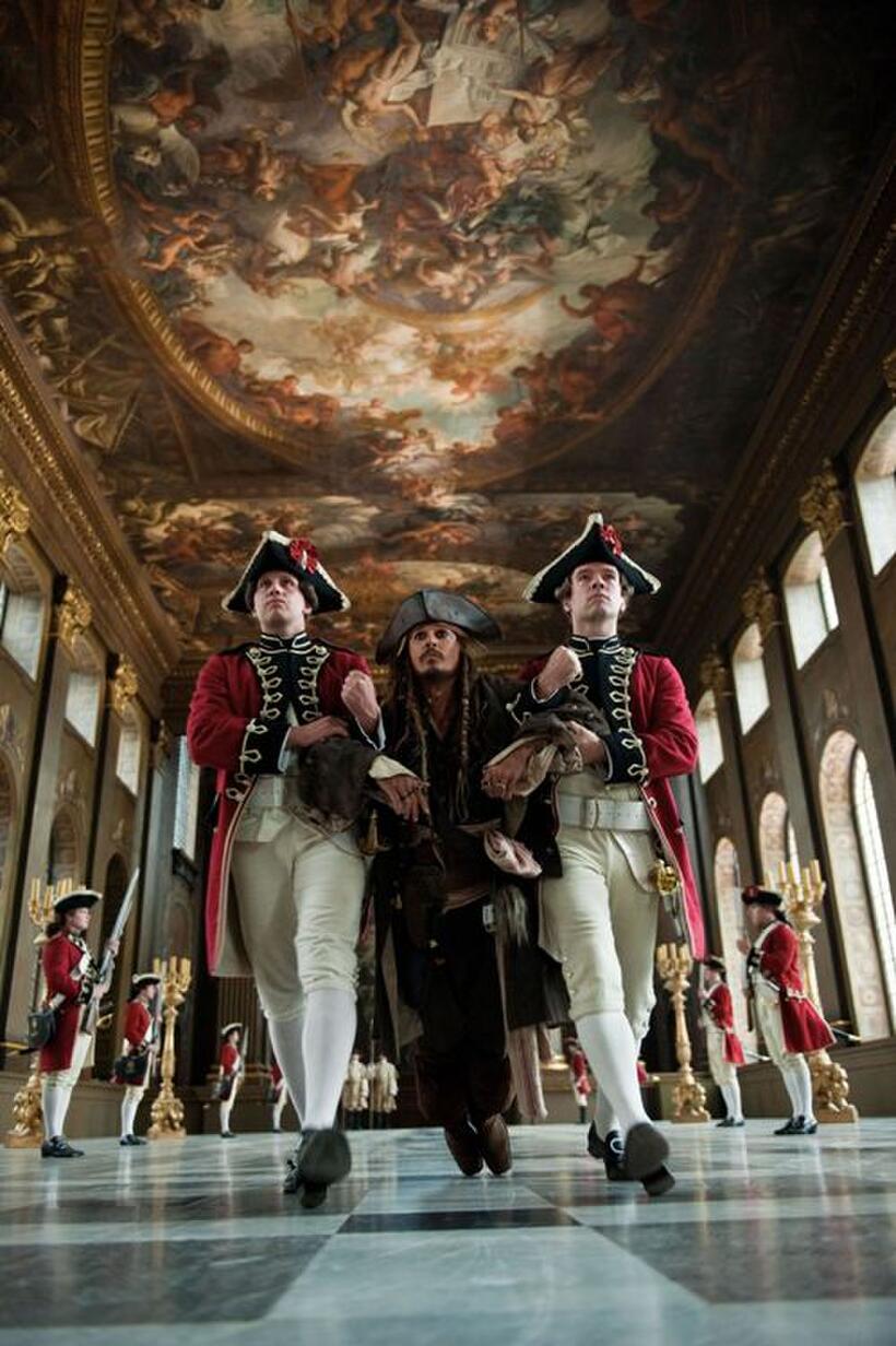 Johnny Depp as Captain Jack Sparrow in "Pirates of the Caribbean: On Stranger Tides."