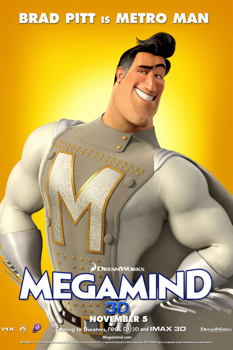 Poster art for "Megamind"