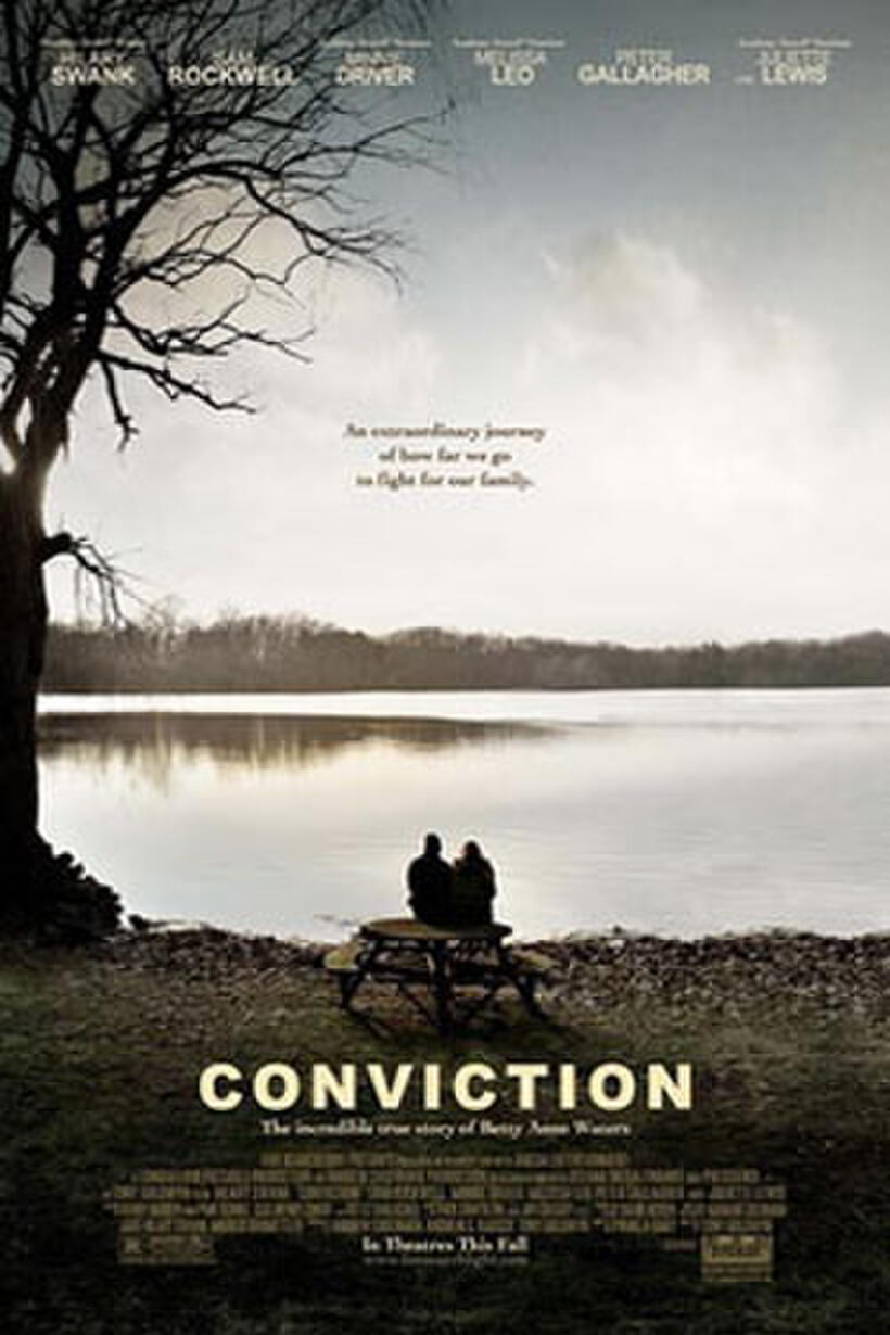 Poster art for 'Conviction.'