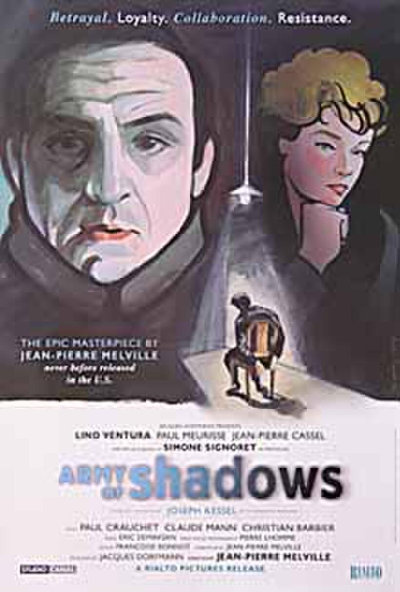 Poster art for "Army of Shadows."