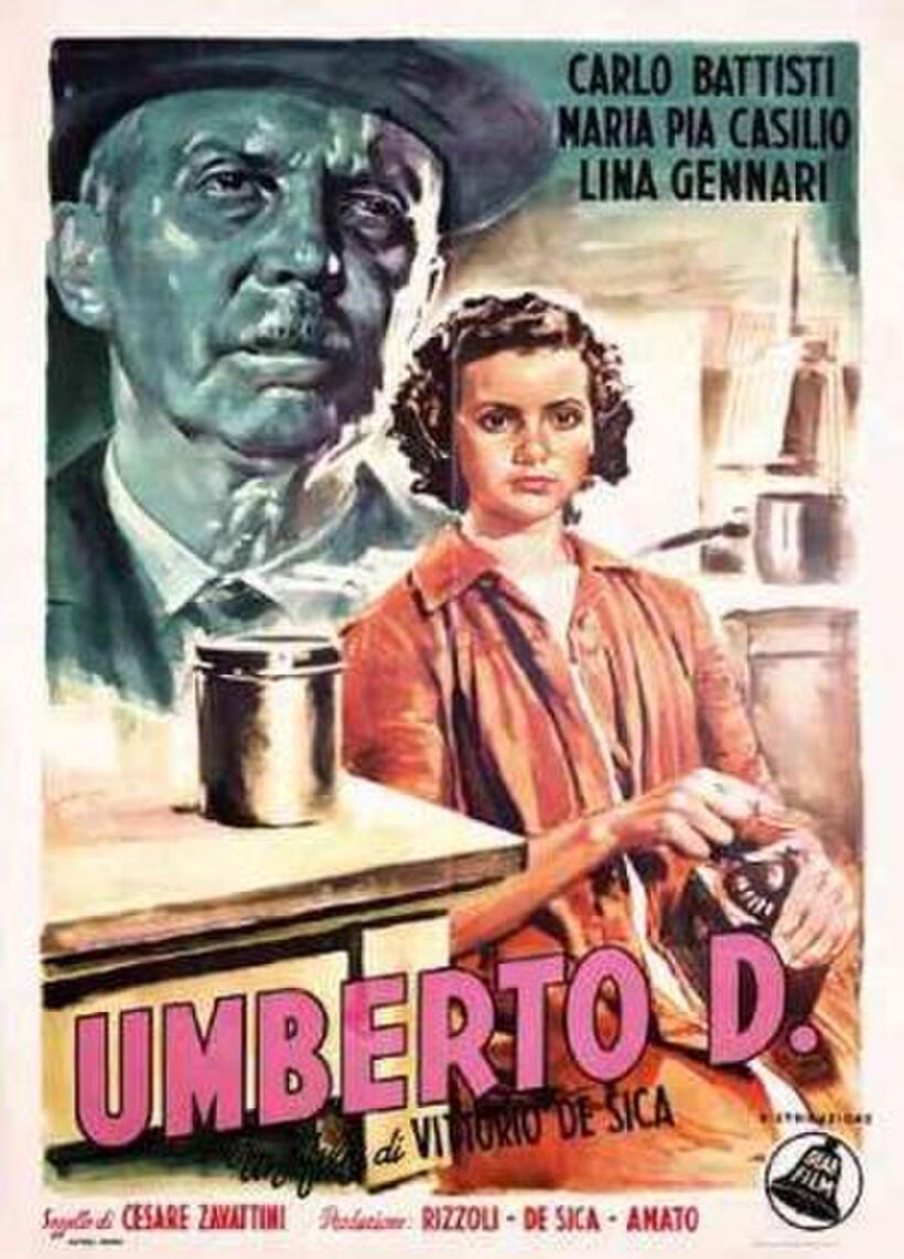 Poster art for "Umberto D."