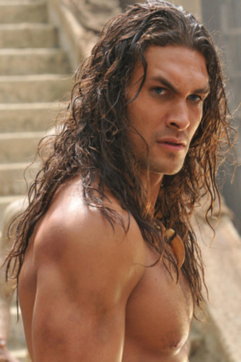 Jason Momoa as Conan in "Conan the Barbarian."