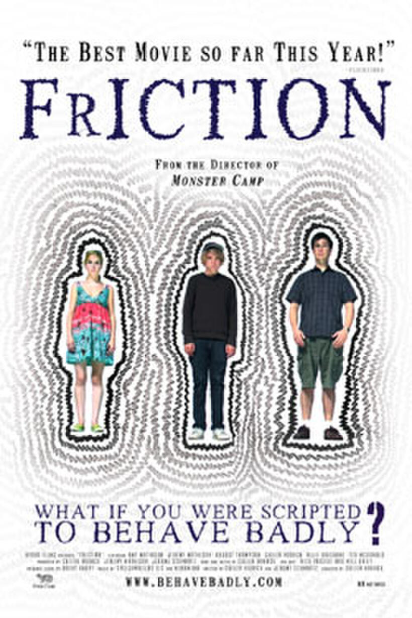Poster art for 'Friction.'