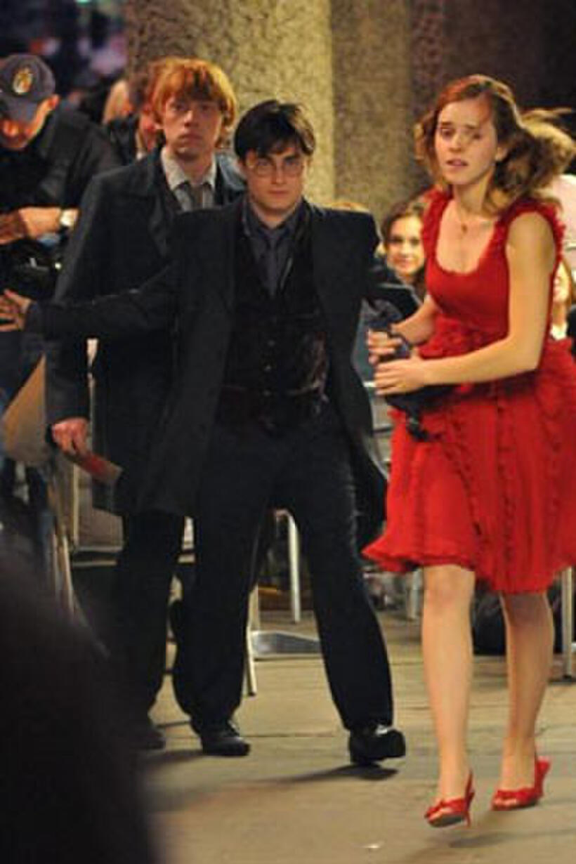 Rupert Grint, Daniel Radcliffe and Emma Watson in "Harry Potter and the Deathly Hallows Part 1: An IMAX 3D Experience "
