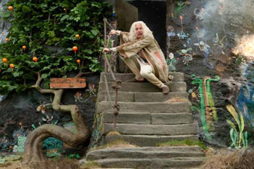 Rhys Ifans as Xenophilius Lovegood in "Harry Potter and the Deathly Hallows: Part I."