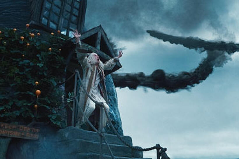 Rhys Ifans as Xenophilius Lovegood in "Harry Potter and the Deathly Hallows - Part 1"
