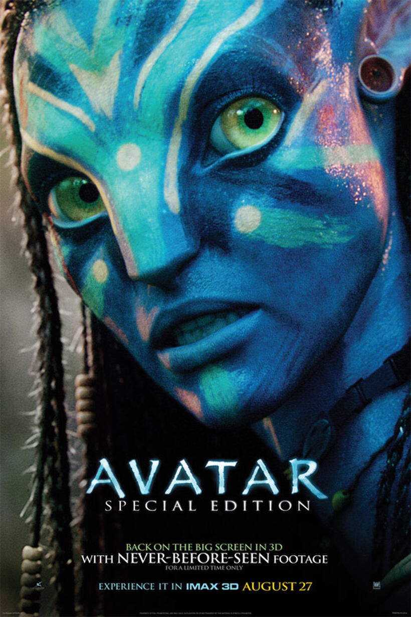 Poster art for "Avatar: Special Edition: An IMAX 3D Experience"