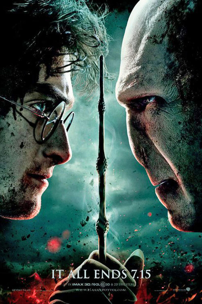 Poster art for "Harry Potter and the Deathly Hallows Part 2: An IMAX 3D Experience."
