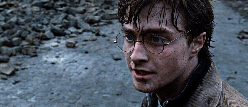 Daniel Radcliffe as Harry Potter in "Harry Potter and the Deathly Hallows: Part 2."