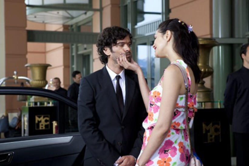 Romain Duris in a scene from "Heartbreaker"