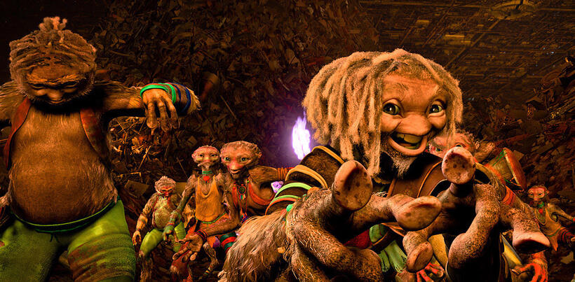 A scene from "Mars Needs Moms."