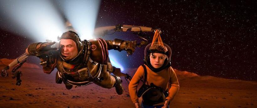 Gribble and Milo in "Mars Needs Moms."