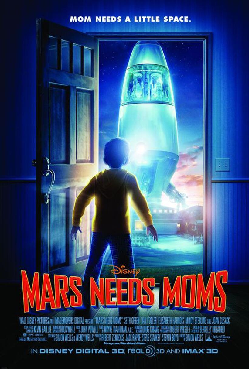 Poster art for "Mars Needs Moms."