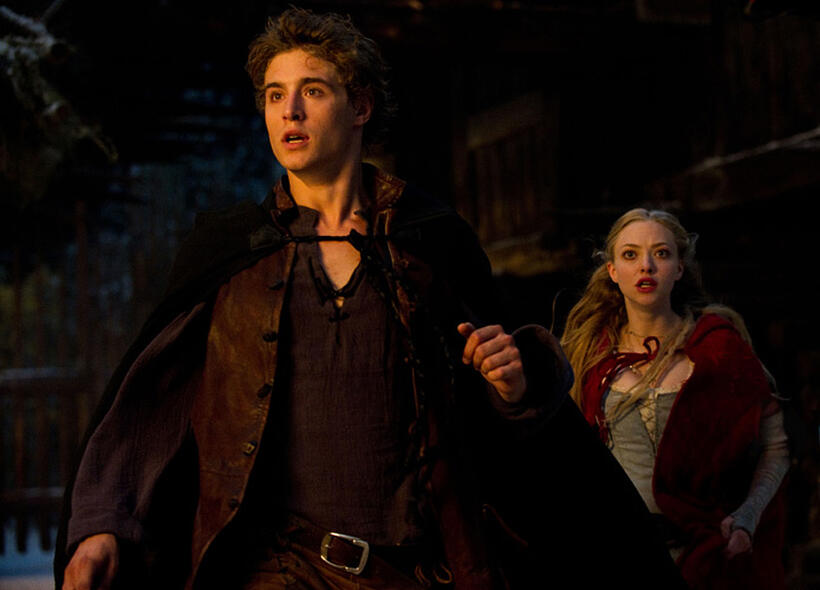Max Irons as Henry and Amanda Seyfried as Valerie in "Red Riding Hood."