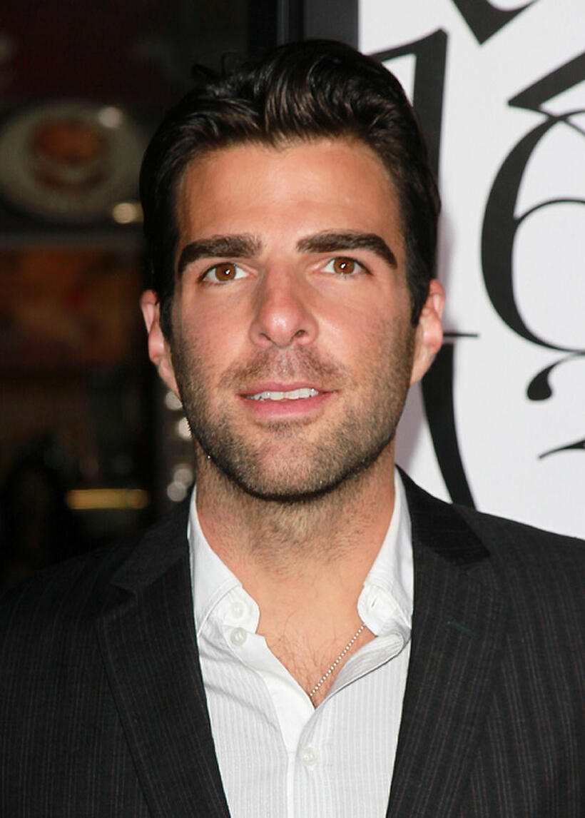 Zachary Quinto at the California premiere of "What's Your Number?"