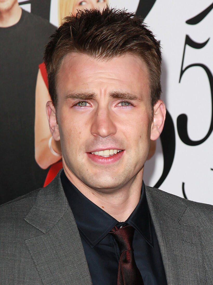 Chris Evans at the California premiere of "What's Your Number?"