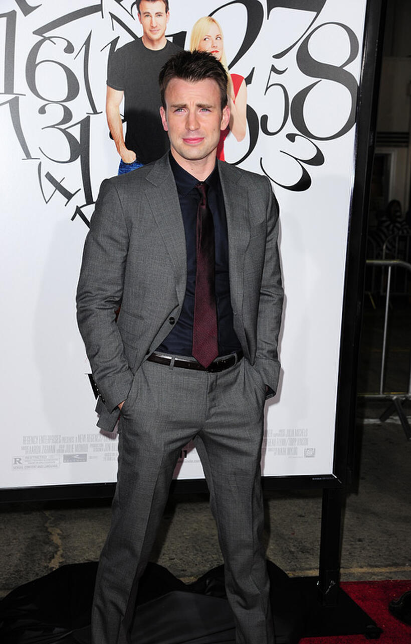 Chris Evans at the California premiere of "What's Your Number?"